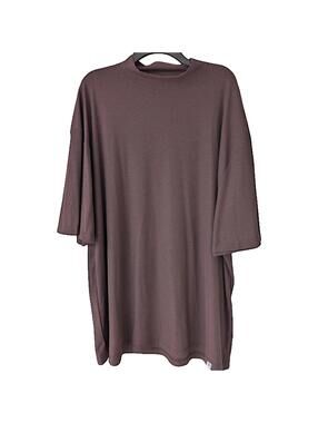 Stacy Adams 4X Shirt Rust Brown Ribbed Knit Premium Soft Rayon Blend 4XL tall